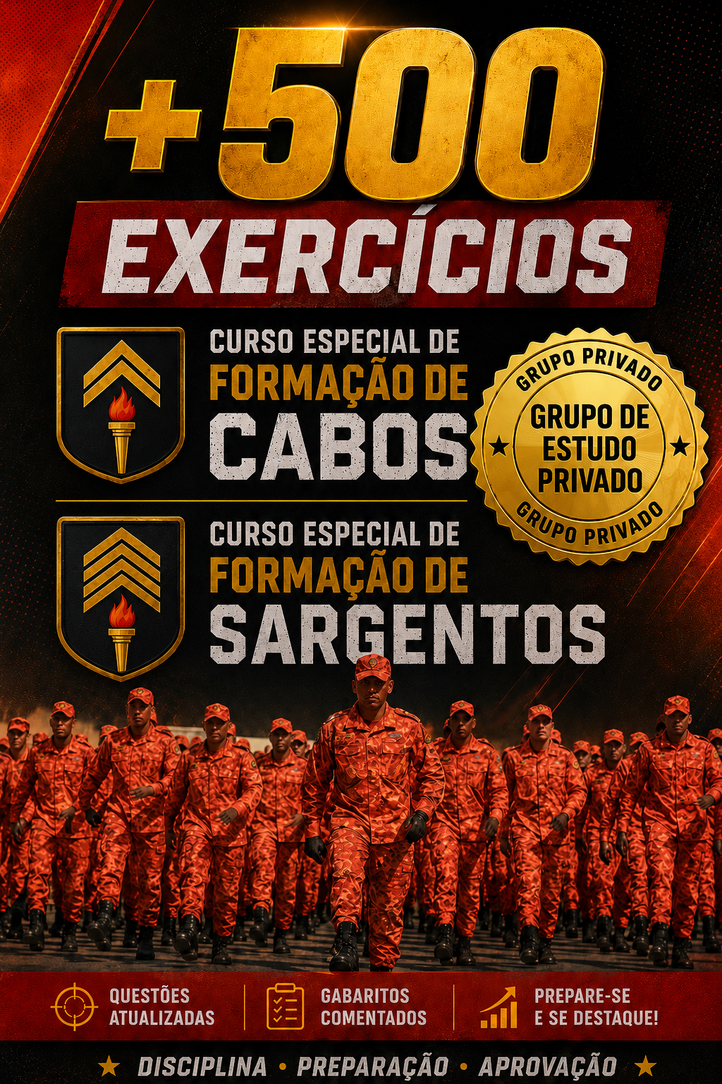 CURSO ESPECIAL DE FORMAÇÃO DE CABOS E SARGENTOS